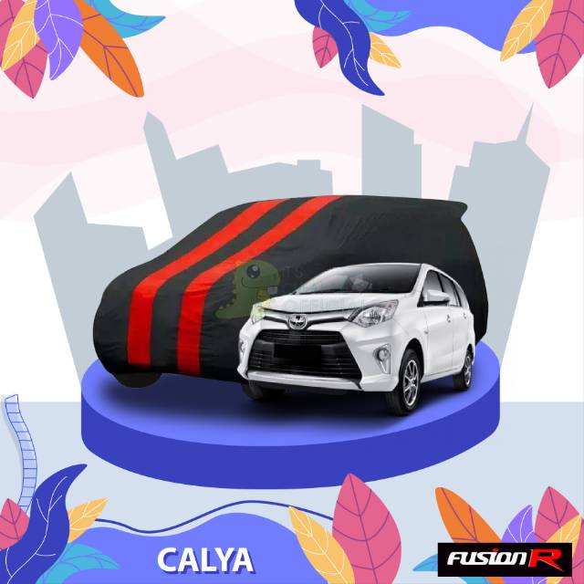 Sarung Mobil CALYA / Cover Mobil CALYA FUSION R Warna / Body Cover / Penutup Selimut Mobil TOYOTA CALYA