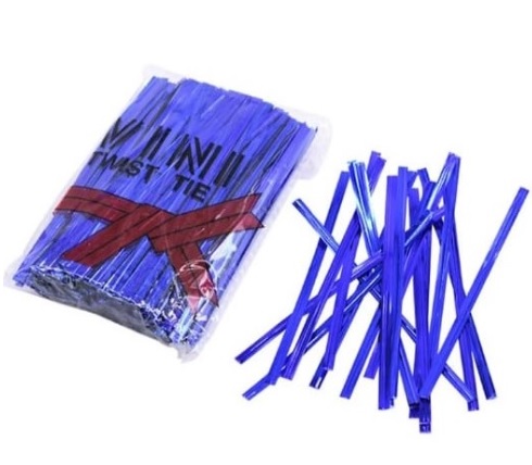 Pita Kawat / Kawat Ikat Kado Snack Ulang Tahun / Kawat Souvenir 6cm - 15cm Harga/Pack