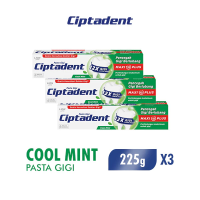 [Paket isi 3] Ciptadent Pasta Gigi Maxi Jumbo Cool Mint 225gr