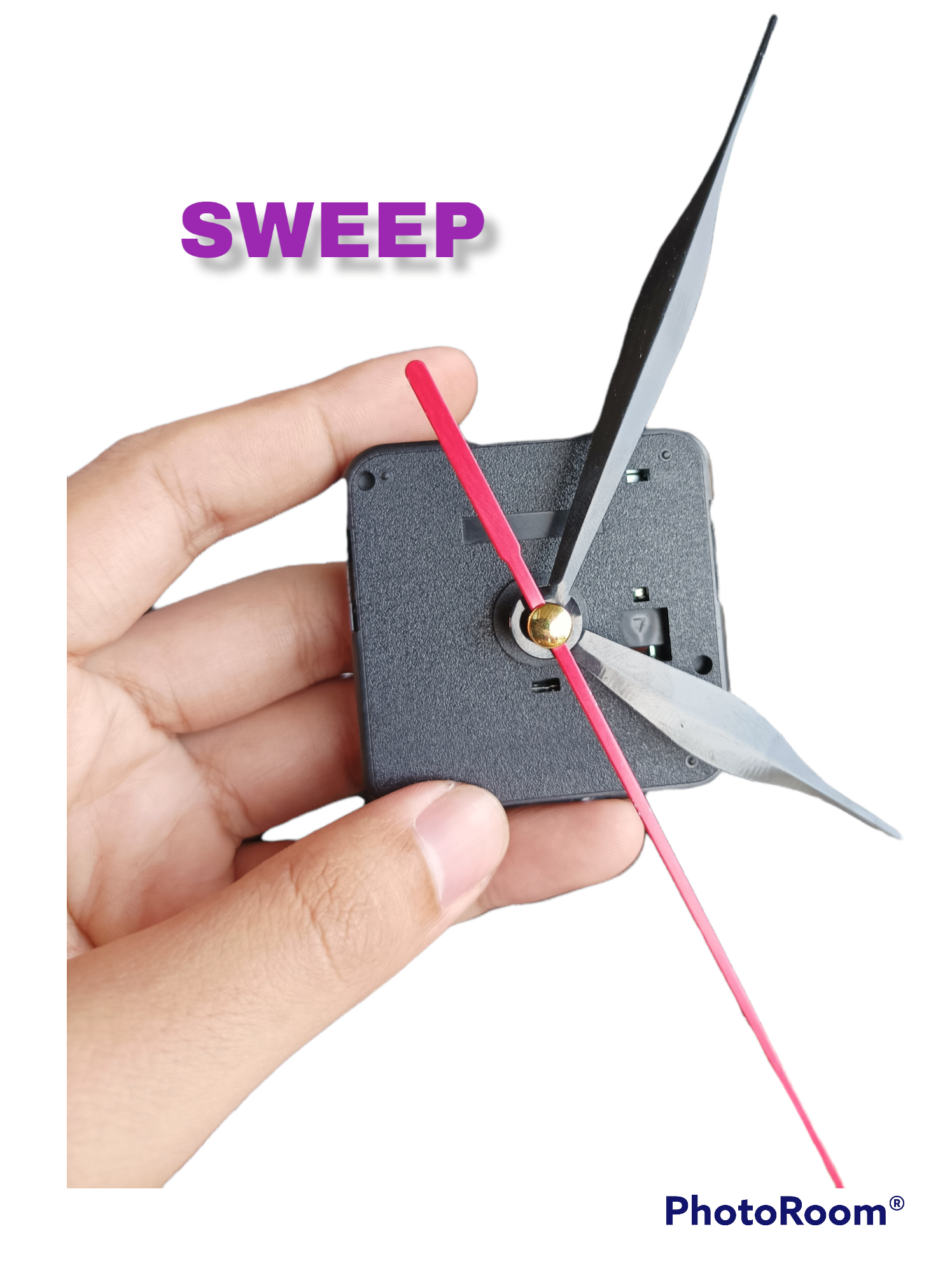 Mesin Jam Dinding Sweep Tanpa SuaraTermurah 3268s Free Jarum