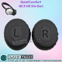 Earpad Bose QuietComfort QC3 QC 3 OE (On Ear) Earcup Ear Pad Cup Cushion Bantalan Busa Foam Spons Pengganti Replacement