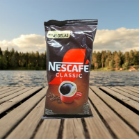 PROMO KOPI Instant Coffee Instan Nescafe Classic Klasik Robusta Bag Kantong untuk 45 gelas 90 gram 90gr Kemasan Isi Ulang Refill Murah Termurah Usaha Kekinian Viral Ide Jualan UMKM Toko Warung Kelontong Horeca Horeka Halal Parcel Hampers Idul Fitri Natal