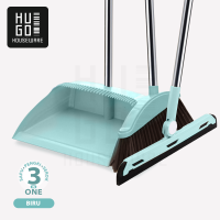 HUGO Broom Set Dustpan Set Sapu Pengki Alat Pembersih Praktis Minty