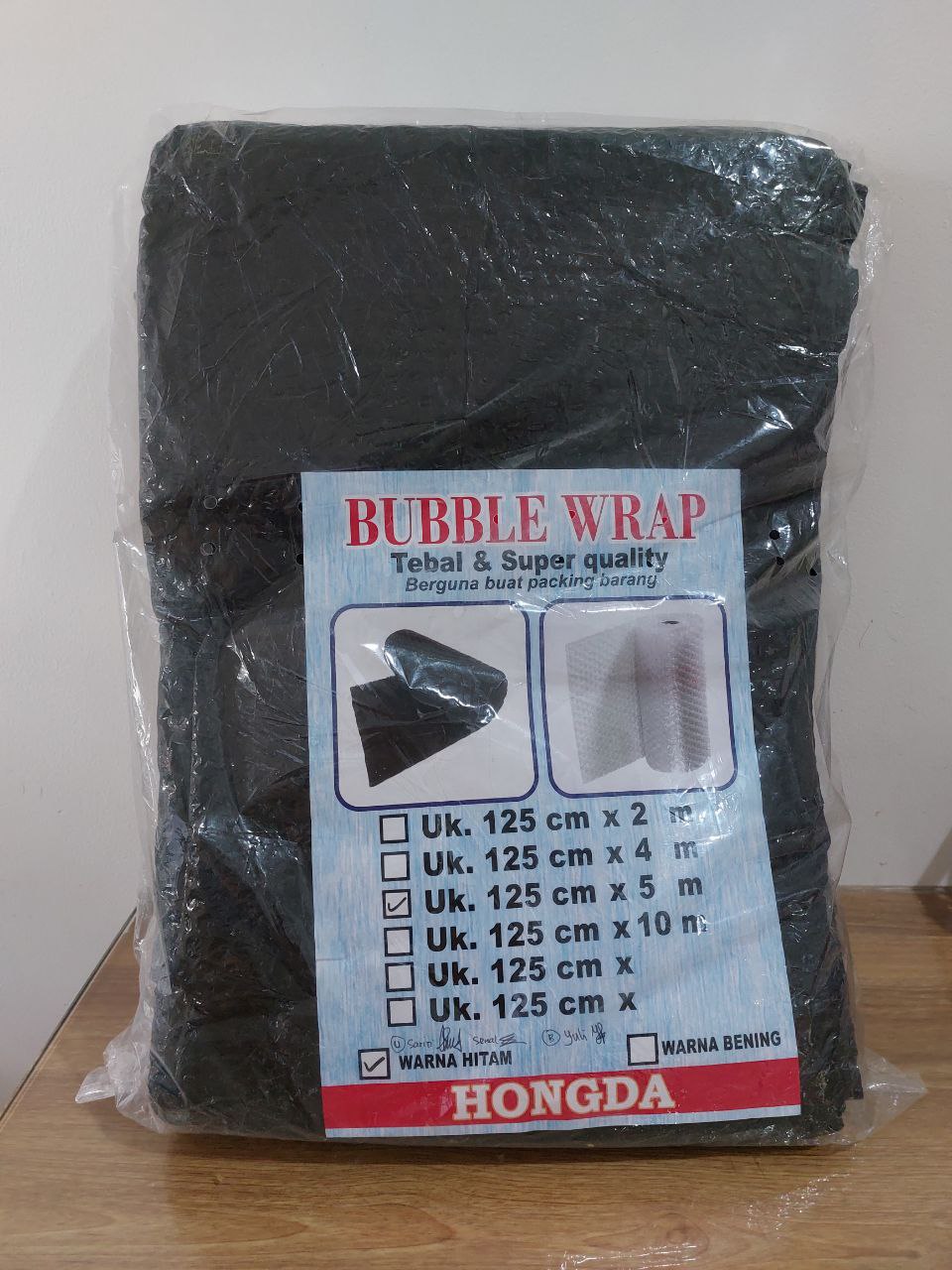 Buble Warp untuk packing paket kosmetik Anda