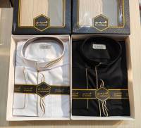GAMIS JUBAH PRIA AL HARAMAIN BAHAN TOYOBO PREMIUM ZIPPER BORDIR NON MANSET MODEL 73