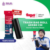 Kantong Sampah Bagus Trash Bag Roll 60x80 cm 24 Pcs/Roll 100% HDPE Kuat Lentur & Tidak Mudah Sobek