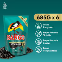 [Paket isi 6] Bango Kecap Manis 685gr