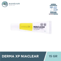 Derma XP Niaclear 15 gr - Mencerahkan dan Menyamarkan Noda Hitam
