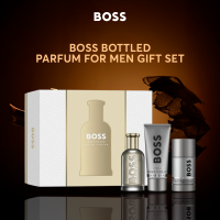 BOSS Bottled EDP for men Gift Set (Boss Bottled Parfum EDP 100ML + Boss Bottled Shower Gel 100ML + Boss Bottled Deodorant Stick 75ML)