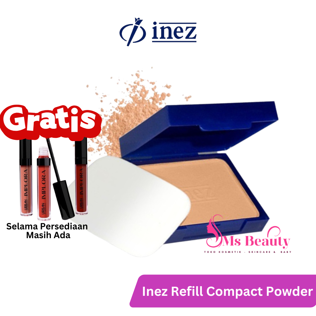 Inez Compact Powder Refill - bedak padat