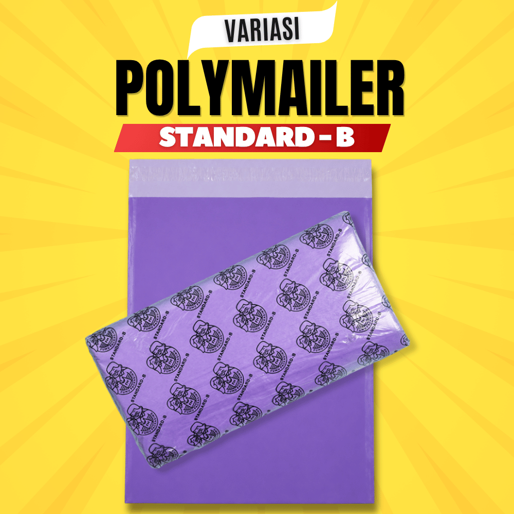Fumu Kantong Plastik Packing HDPE / Plastik Packing Online Polymailer 20X30CM + Lem sekat Anti Plong Grosiran