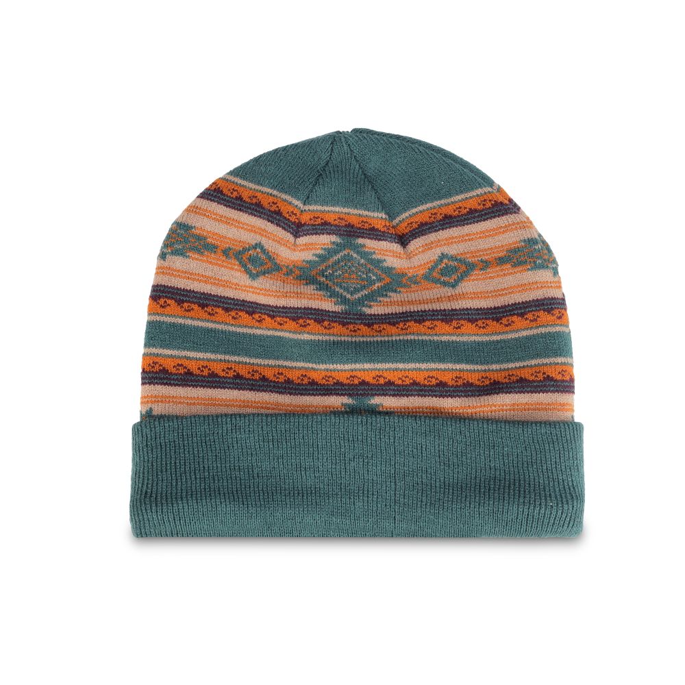 910008650 ETHNIC PATTERN BEANIES WS - GRE