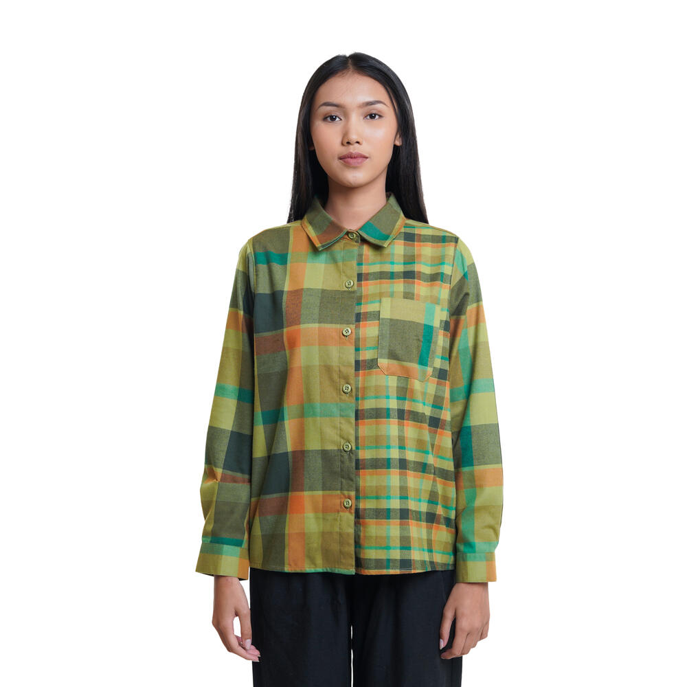 WS VARSHA PLAID SHIRT (910009553)
