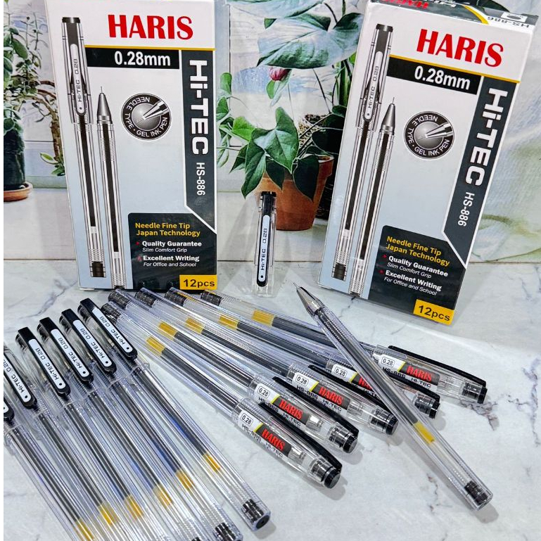 (12pc) pen HI TECH 0.28MM/PEN GEL HITECH HI-TECH (WAJIB BACA DESKRIPSI)