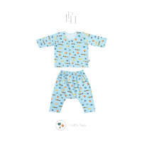 Little Palmerhaus - Setelan Bayi Lengan Panjang Katun 0-12 bulan (Little Wear Long Set)