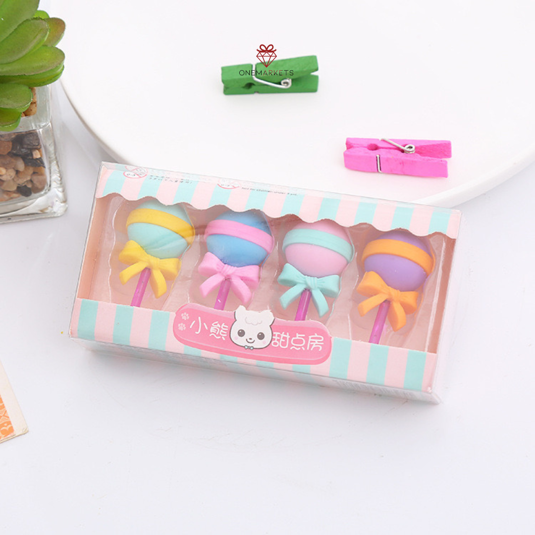 Penghapus Model Ice Cream / Penghapus Model Lucu / Eraser Bentuk Es Krim / Hadiah Ulangtahun Anak Unik / Perlengkapan Alat Tulis Sekolah - PH003