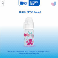 Baby HUKI Botol PP Round - Dot Orthodontic - Ukuran 120 ml