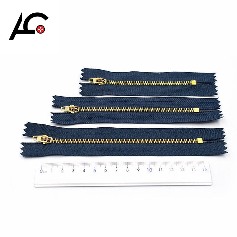 Sleting Celana SM Jeans navy 12 Pcs 2.5 Inch - 6 Inch