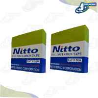NITTO ISOLASI LISTRIK ORIGINAL TAPE HITAM PVC KABEL NITO 3/4″ 30m