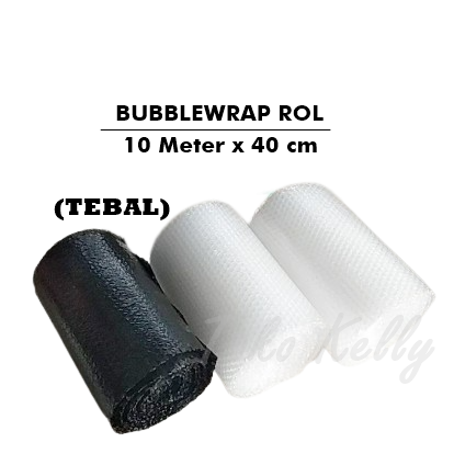 [W16] Bubblewrap Eceran 10 meter x 40 cm Tebal Murah Upack Bubble wrap roll