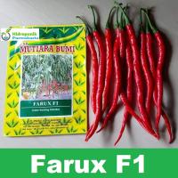 Benih Cabe Cabai Keriting Hibrida Farux F1 Cap Mutiara Bumi Isi 10 Gram