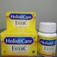 VITAMIN C HOLISTICARE ESTER C BOTOL ISI 30 TABLET