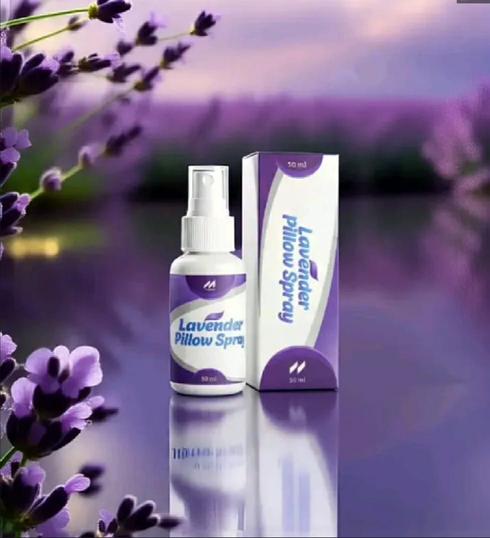 Aroma terapi Lavender pillow spray/Spray pewangi bantal & Sperai /Tidur lebih nyaman & Nyenyak /Aroma relaxing/Membantu tidur Berkualitas /Lavender pillow spray Original 100% /Solusi tidur lebih sehat