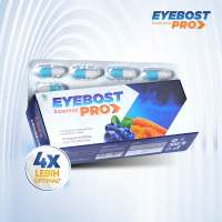 Eyebost Pro -Paket 1 box  Suplemen Mata minus dan buram mata merah mata lelah dll