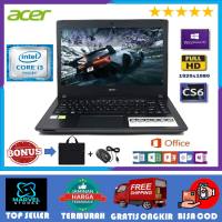 LAPTOP Acer Aspire Core i3 / RAM 8GB - 512 SSD / WIN 10 / 14″ INCH / MURAH BERGARANSI! BONUS (MOUSE/TAS)