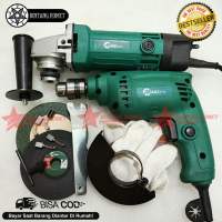 COD. PAKET BOR 10MM DAN GERINDA KOPER 4 IN. T20 TAHITA. BOR BOLAK BALIK BOR BESI KAYU. GURINDA DAN BOR MURAH