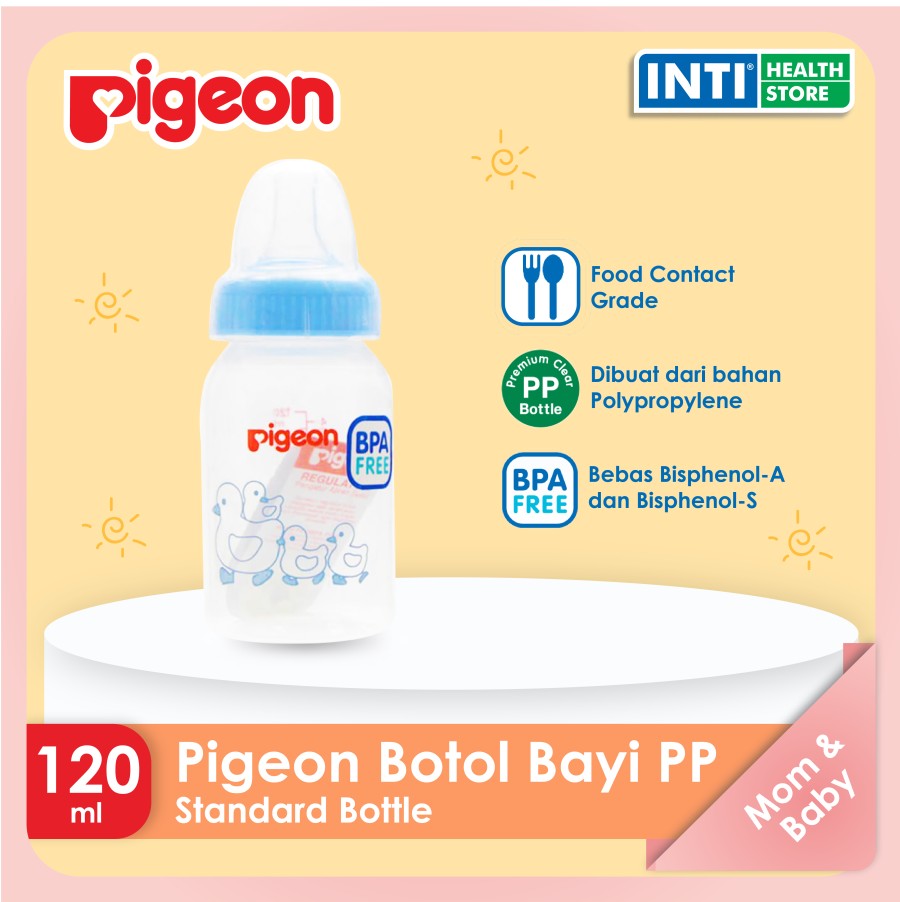 Pigeon | Botol PP Standard | Dot Bayi | 120 ml