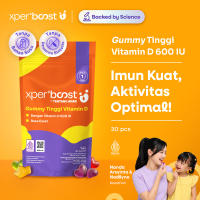 Expert Boost - Gummy Vitamin D 600 IU | Vitamin D Anak dan Dewasa | Paket 30 Hari
