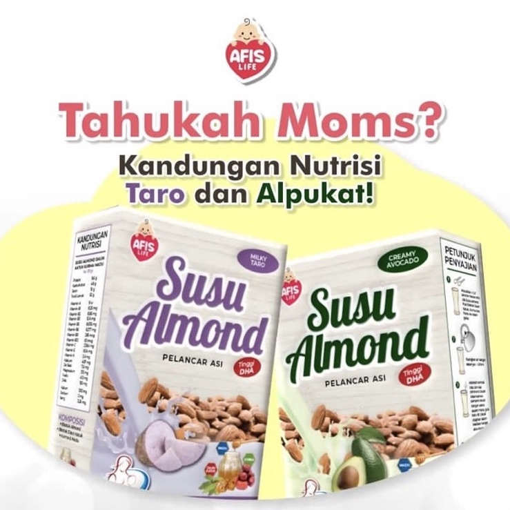 Afis Life Susu Almond PELANCAR ASI