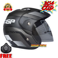 Helm / helm daiso gp coklat doff terbaru