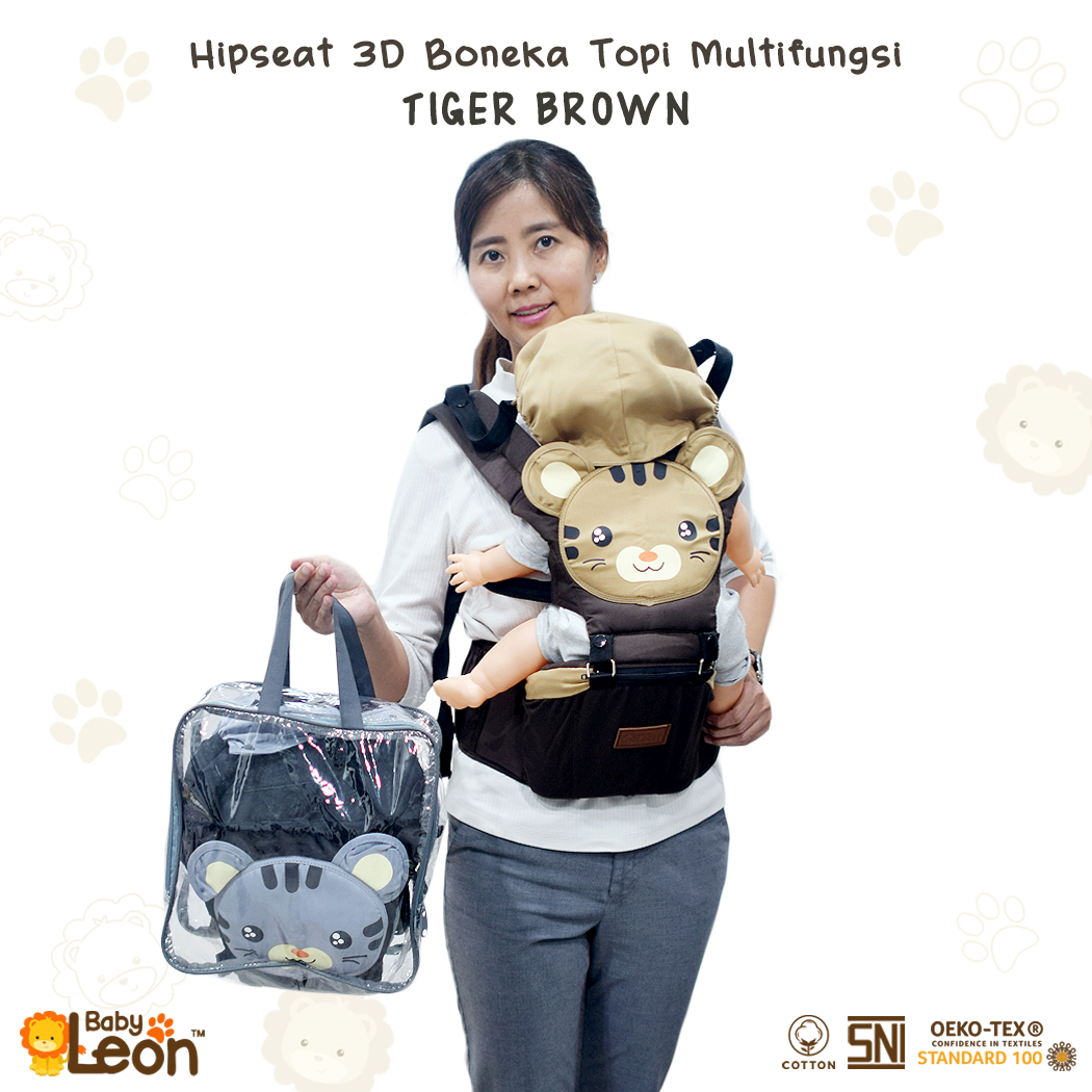 BABYLEON Gendongan Bayi 0-3Th 5in1 Way Gendongan Hipseat Baby Multifungsi Gendongan Anak Gendongan Bayi BY-60-GB