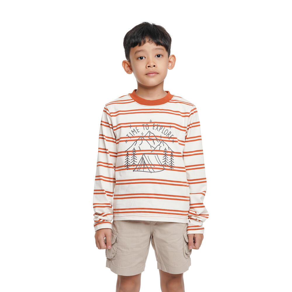 910009616 JR MOORLAND STRIPE LS TEES