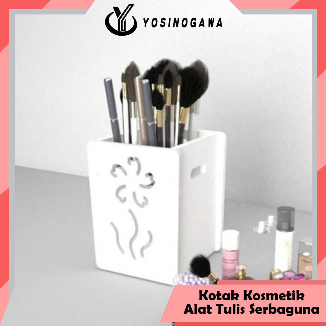 Tempat pena kreatif fashion lucu Dapat menampung benda tinggi dan pendek Detail desain dan pengerjaan yang sangat indah - YOSINOGAWA STORE