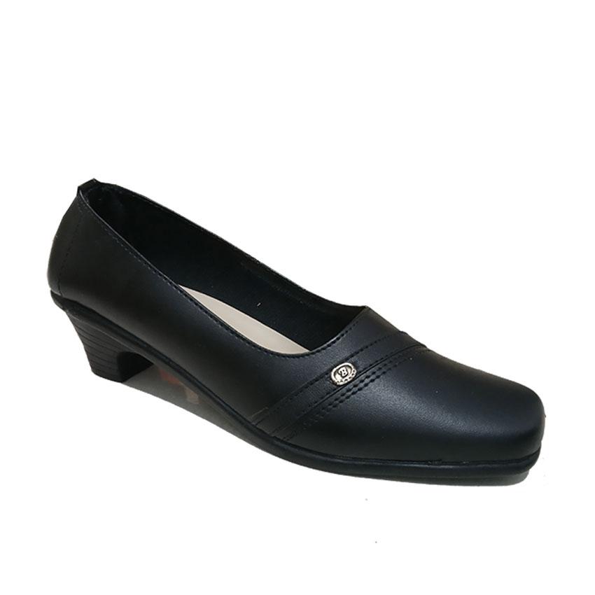 Threeasih Sepatu Formal Wanita Kerja- Sepatu Pantofel Wanita- Black threeasih sepatu formal wanita kerja- sepatu pantofel wanita- black