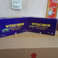 Vitacimin 1 box isi 100 tablet (50strip) vitamin c 500mg