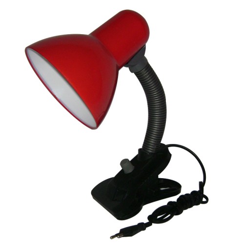 Lampu Belajar Jepit / Lampu Kerja / Meja / Lampu Reptil Fitting E27 - Hitam
