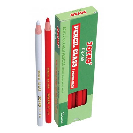 Pencil Glass/ Pensil Kaca/ Pencil penanda kain Joyko PG-100/ PerKotak