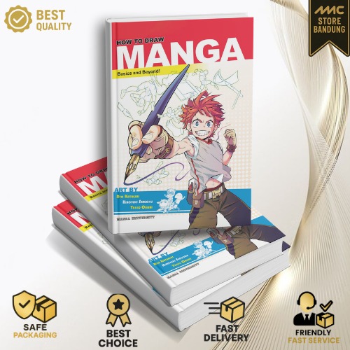 Buku Panduan Lengkap Menggambar Manga – How to Draw Manga: Basics and Beyond! |AMC Store Bandung
