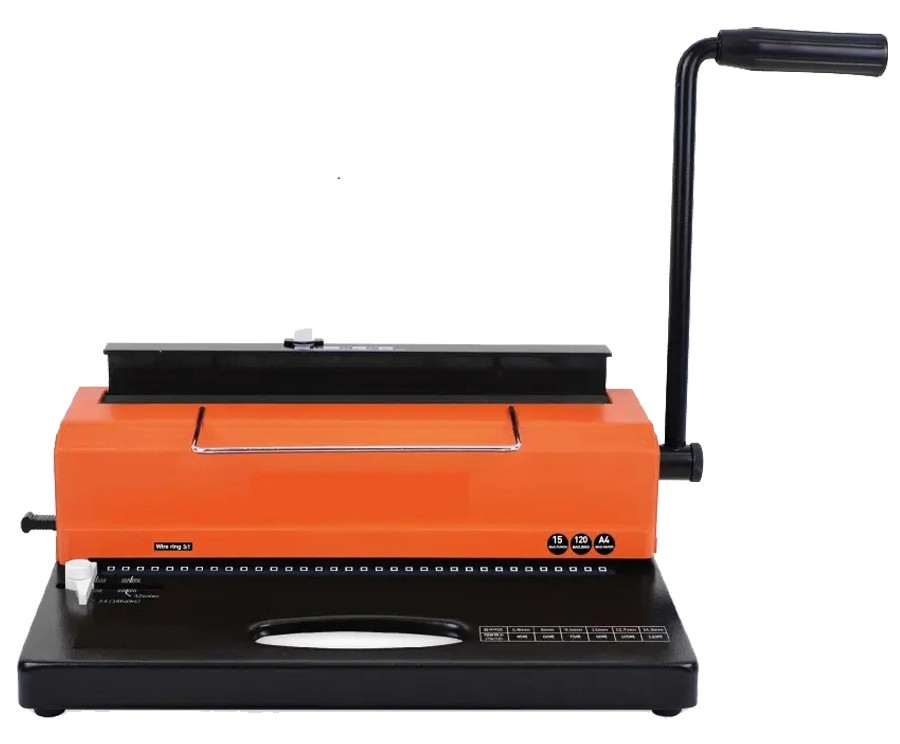 Mesin Jilid/Binding Spiral Kawat Wire ELECTRO MASTER 34S