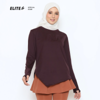 ELITE - Nadeela Long Sleeve Run Sport Hijab Friendly with Thumbholes | Poly Interloc Premium®