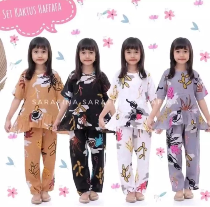 stelan anak kaktus stelan anak model payung terbaru/terlaris harga grosir 3-10 tahun #ARDAN_GROSIR stelan anak kaktus stelan anak model payung /terlaris grosir 3-10 tahun #ardan_grosir