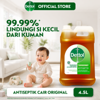 Dettol Cairan Antiseptik 4.5L - Perlindungan Anti Kuman dan Bakteri