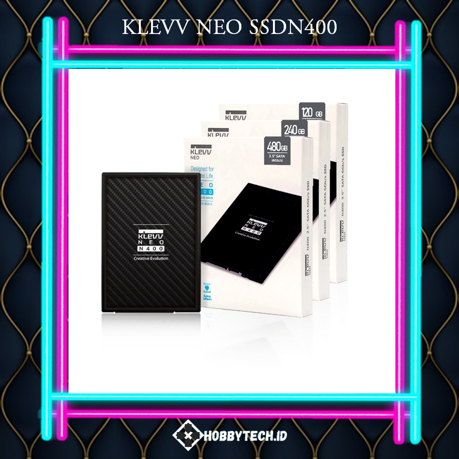 SSD KLEVV NEO N400 120GB/ 240GB/ 480GB 2.5" SATA 6Gb/s