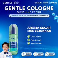 GENTLY Baby Gentle Cologne - Parfum Bayi Non Alkohol - Wangi Parfum Tahan Lama - Newborn & Sensitive-skin Friendly