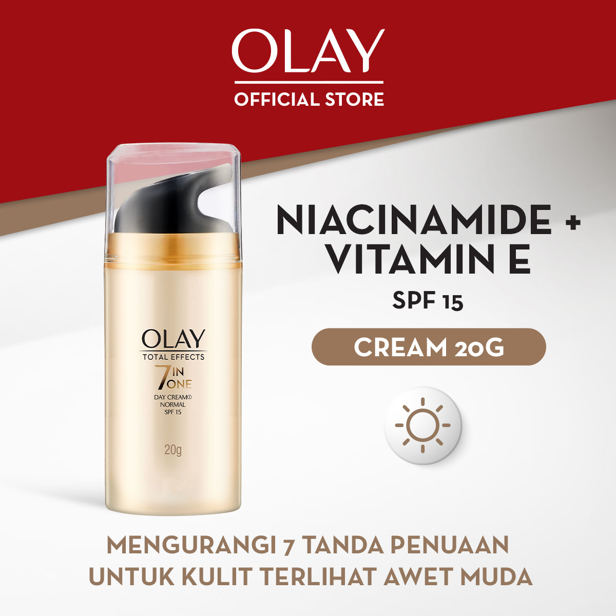 OLAY Total Effects 7in1 Day Cream Normal SPF15 20gr