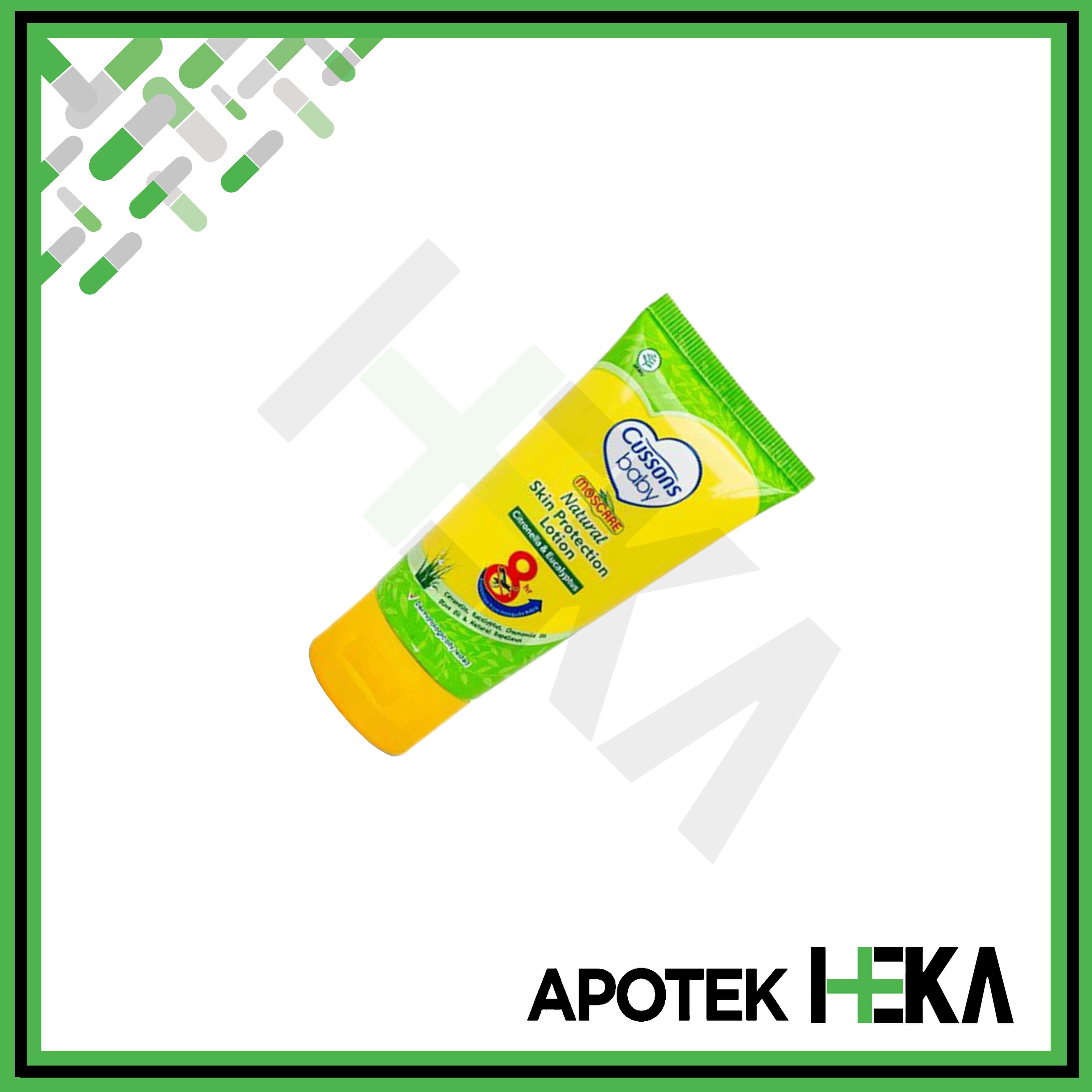 Cussons Baby Moscare Skin Lotion 50 g Citronella - Lotion Anti Nyamuk